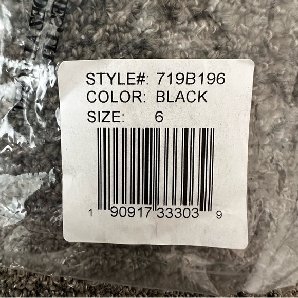 Danielle Bernstein Women's Bra Tank Crop Top SZ 6 Black - Picture 9 of 11